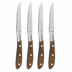 Coffret 4 Couteaux Steak Achille 23 Cm Amefa