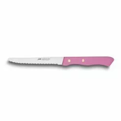 Couteau De Table Cranté 10,5 Cm Sabatier Fuschia