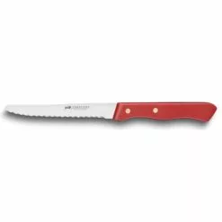 Couteau De Table Cranté 10,5 Cm Sabatier Rouge