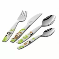 Couverts Enfant Inox Jungle 4 Pièces Zwilling