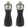 Duo Moulin à Poivre Et à Sel Fidji 15 Cm Noir-Inox Peugeot -Moulin Soldes Boutique duo moulin a poivre et a sel fidji 15 cm noir inox peugeot
