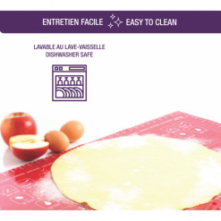 Feuille à Pâtisserie 62 X 40 Cm Mastrad -Moulin Soldes Boutique feuille a patisserie 62 x 40 cm mastrad 2