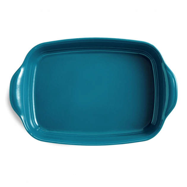 Grand Plat à Four Rectangulaire En Céramique 42,5 X 28 Cm Calanque Emile Henry 5 Grand Plat à Four Rectangulaire En Céramique 42,5 X 28 Cm Calanque Emile Henry – Image 3