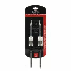 Lot De 4 Fourchettes à Crustacés De Buyer