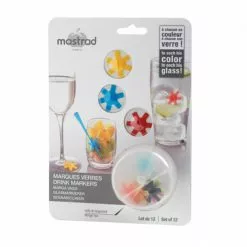 Mastrad Marque Verre Coloris Assortis (x12) -Moulin Soldes Boutique marque verre coloris assortis x12 3