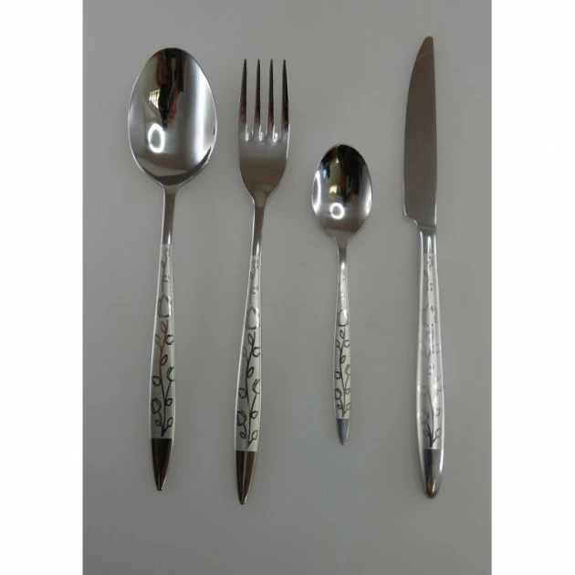 Ménagère 24 Pièces Fleur Inox 3 Mm Lebrun 3 Ménagère 24 Pièces Fleur Inox 3 Mm Lebrun