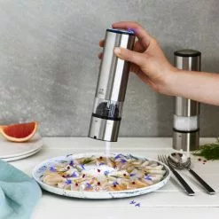 Moulin à Sel Electrique Elis Sense U'Select 20 Cm Inox Peugeot -Moulin Soldes Boutique moulin a sel electrique elis sense u select 20 cm inox peugeot 3