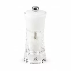 Moulin à Sel Molène 14 Cm Transparent Et Blanc Peugeot