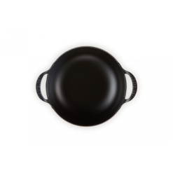 Plat Balti En Fonte Rond 24 Cm Meringue Le Creuset -Moulin Soldes Boutique plat a four en fonte rond 24 cm meringue le creuset 3