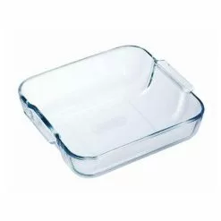 Plat à Four En Verre Carré 25 X 21 Cm 2 L Classic Pyrex