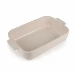 Plat à Four Rectangulaire En Céramique Appolia 22 Cm Ecru Peugeot