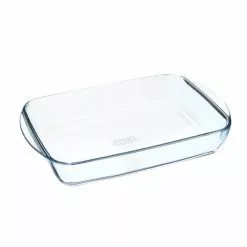 Plat à Lasagnes Rectangulaire En Verre 40 X 27 Cm 3,7 L Essentials Pyrex