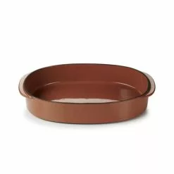 Plat Oblong Cannelle 26 X 18,5 Cm Caractère Culinaire Revol
