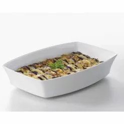 Plat Rectangulaire Blanc 28 X 18,5 Cm Alexandrie Revol -Moulin Soldes Boutique plat rectangulaire blanc 28 x 185 cm alexandrie revol 2