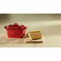 Terrine à Foie Gras Avec Presse 0,6L Emile Henry - Couleur Grand Cru -Moulin Soldes Boutique terrine a foie gras avec presse 06l emile henry couleur grand cru 6