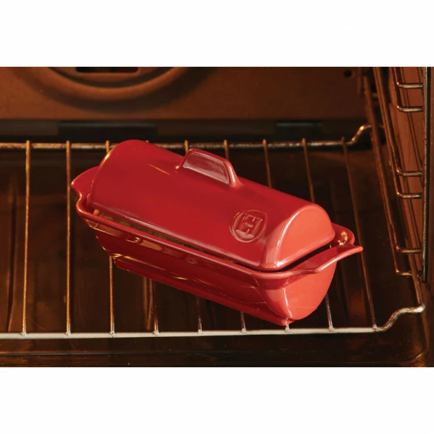 Terrine à Foie Gras Façon Médaillon 0,5L Emile Henry - Couleur Farine 5 Terrine à Foie Gras Façon Médaillon 0,5L Emile Henry - Couleur Farine – Image 3