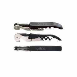 GAFIHC Tire-Bouchon Limonadier Double Détente Noir